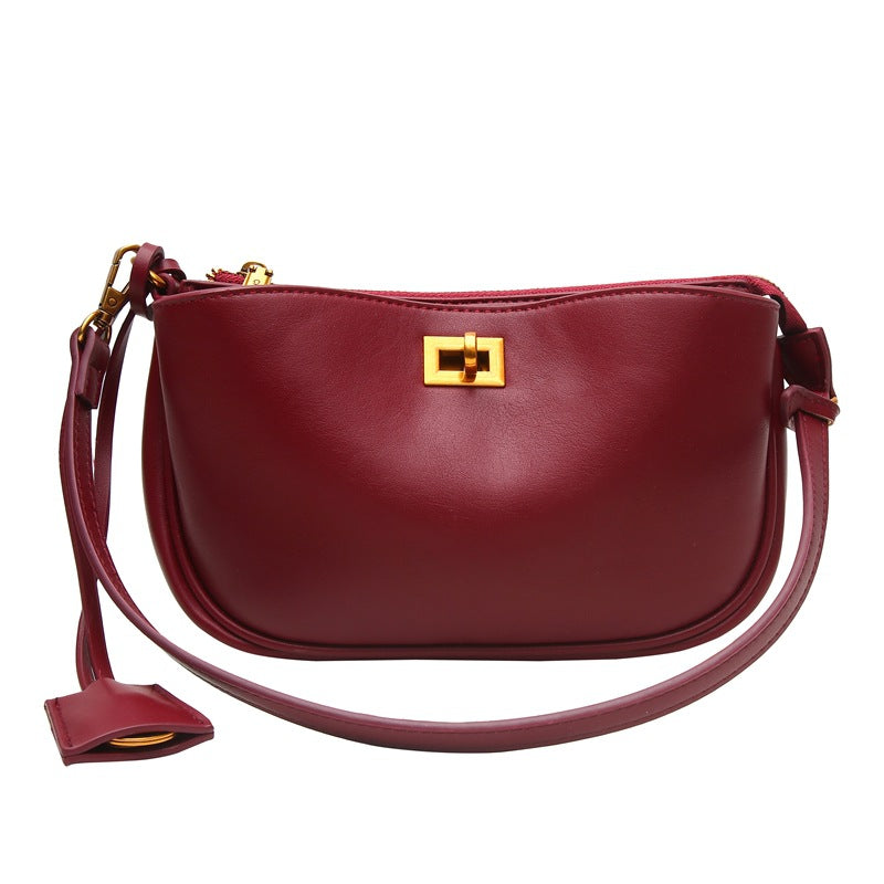 2025 body bag New fashion light luxury women's bag high-end sense versatile underarm bag women's new casual commuter shoulder bag