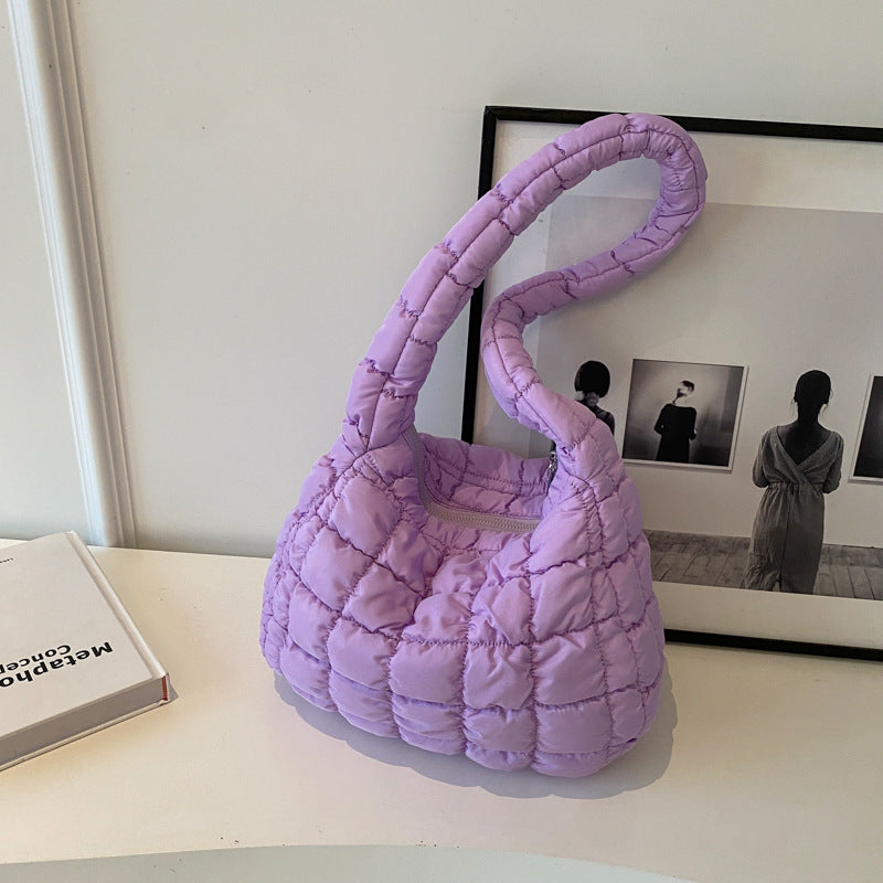 SIXSR 2025 Bag Women's New Fashion Cloud Bag Folded Down Bag Women's Bag Underarm Dumpling Bag Shoulder Bag Handbag