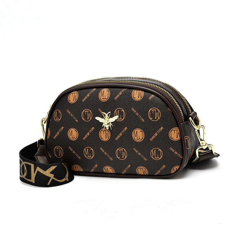 Bag women's summer new fashion versatile broadband messenger bag niche super fire lightweight camera shoulder women's bag