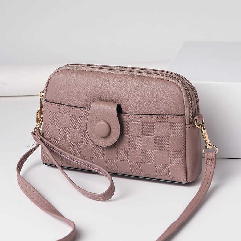 SIXSR 2025Mr.puffe spring women's satchel fashion trend women's bag soft leather versatile shoulder messenger bag new small bag women