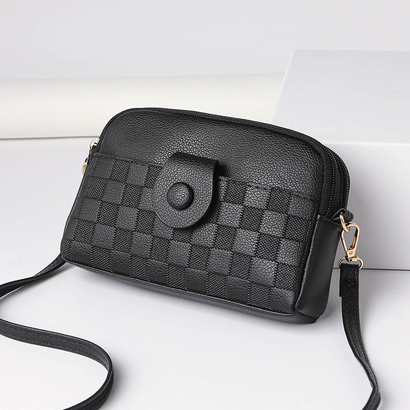 SIXSR 2025Mr.puffe spring women's satchel fashion trend women's bag soft leather versatile shoulder messenger bag new small bag women