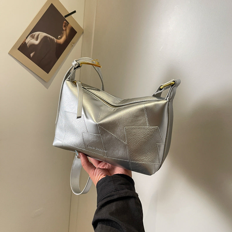 SIXSR 2025 Korean version niche design versatile underarm bag ins fashion small bag women's popular simple handbag shoulder bag tide