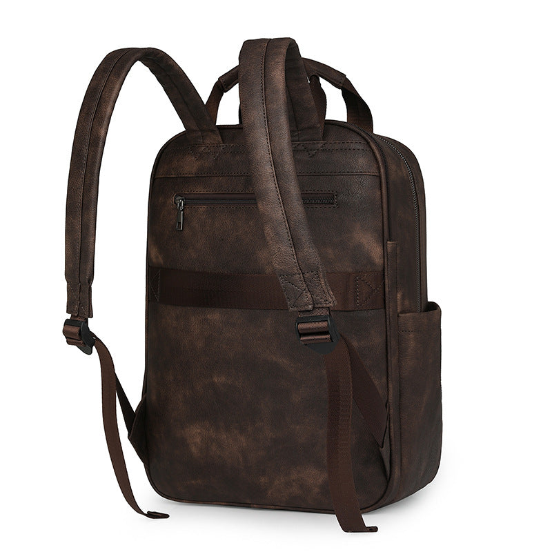 2025 2025 Popular trade new women's bag fashionable PU backpack multi-functional backpack large capacity commuter backpack mommy backpack