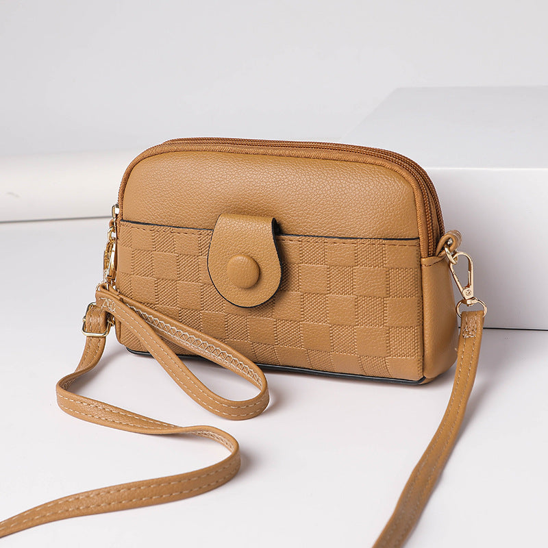 SIXSR 2025Mr.puffe spring women's satchel fashion trend women's bag soft leather versatile shoulder messenger bag new small bag women