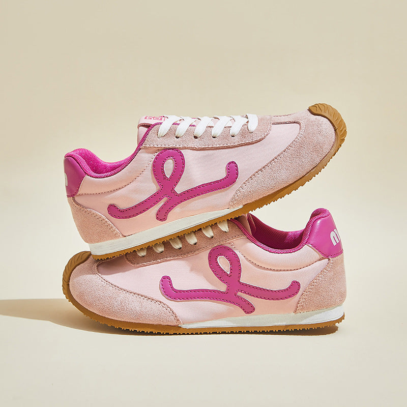 2025 ins Korean version of Forrest Gump shoes women's tide spring new height increase student running sports leisure street shot YL2001
