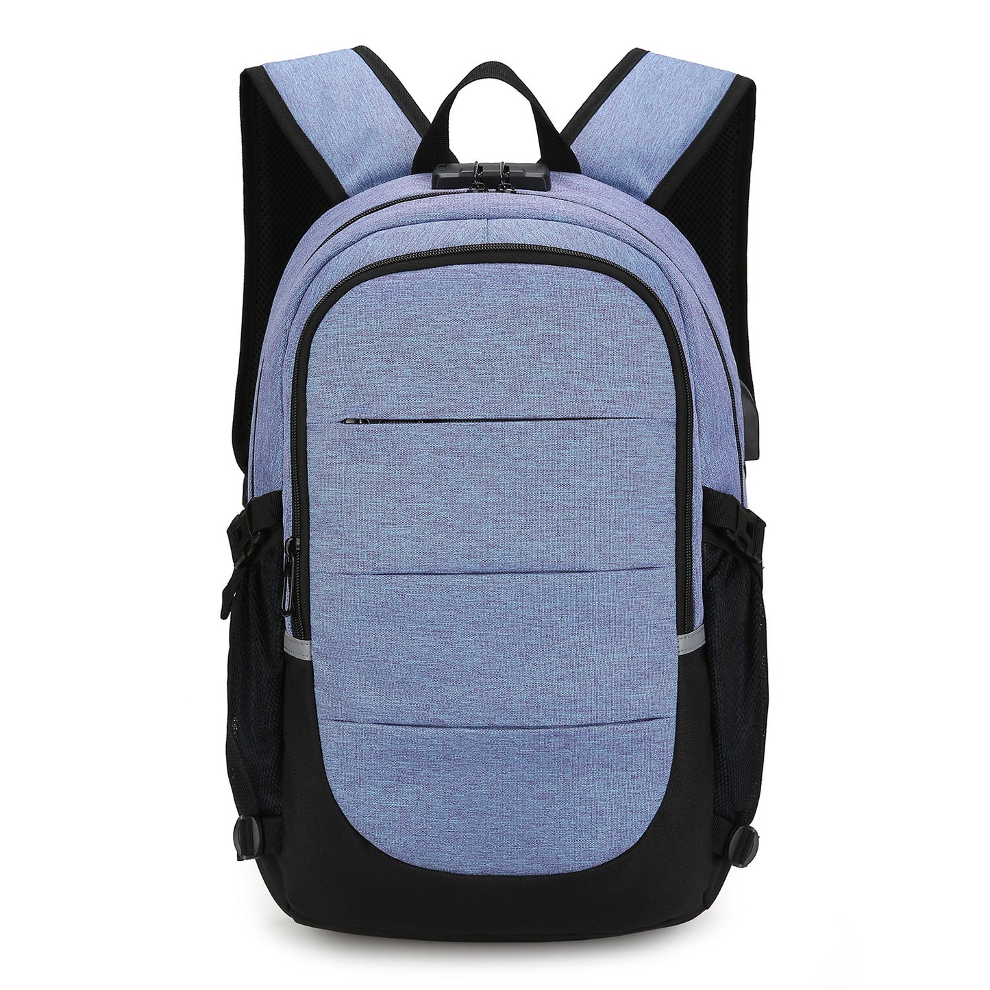 2025 Laptop bag popular new men's double back large capacity usb charging backpack men's business backpack