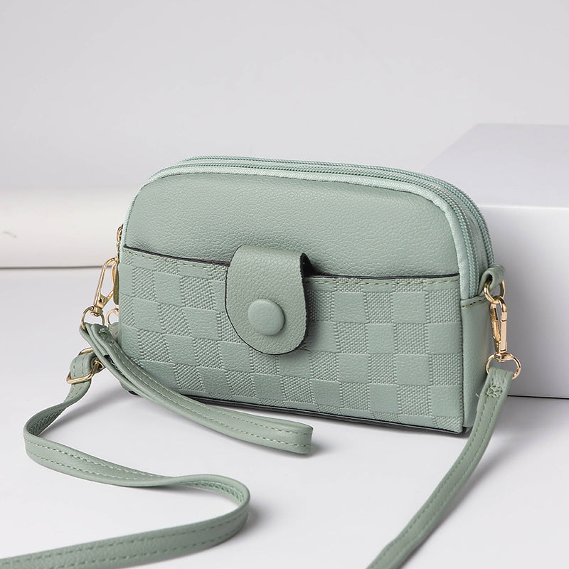SIXSR 2025Mr.puffe spring women's satchel fashion trend women's bag soft leather versatile shoulder messenger bag new small bag women