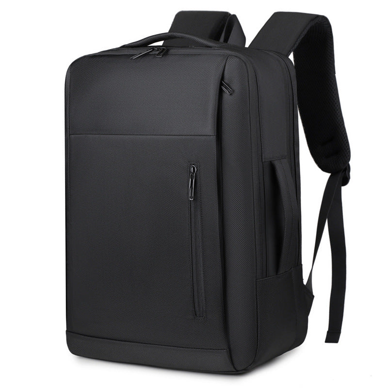 2025 Cross-border wholesale men's backpack, high-end business commuter laptop bag, new large-capacity fashion double back