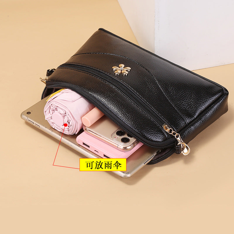 SIXSR 2025Casual Internet celebrity hair new women's messenger bag flower solid color bag women's Korean version change shoulder cross bag