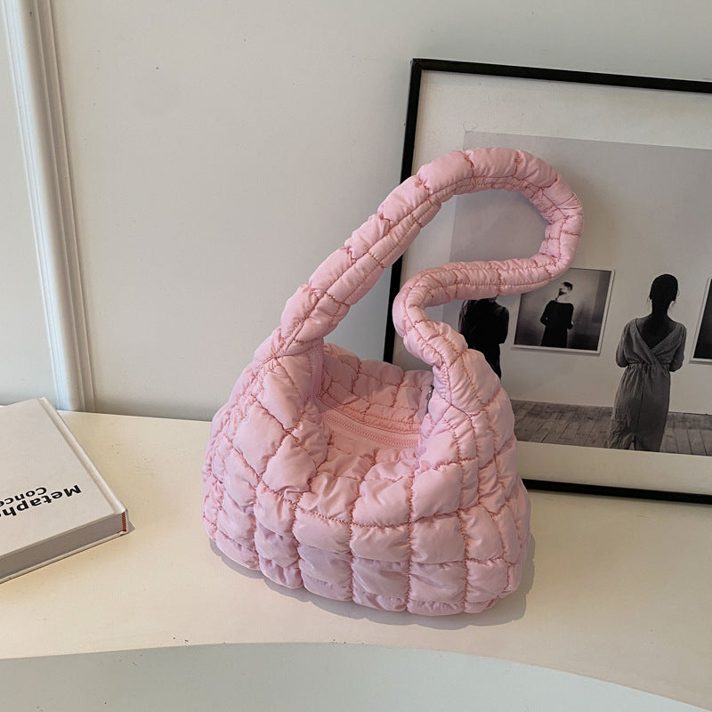 SIXSR 2025 Bag Women's New Fashion Cloud Bag Folded Down Bag Women's Bag Underarm Dumpling Bag Shoulder Bag Handbag