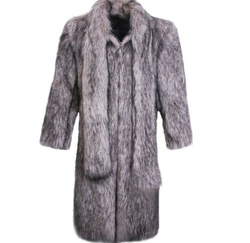 2025 independent station wish youth gray cotton slim spot jacket thickened casual fur 6541