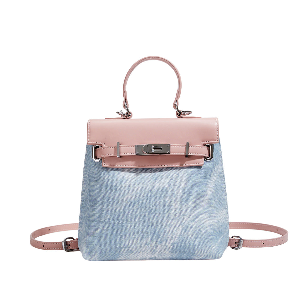 SIXSR 2025 Casual contrasting colors niche women's backpack popular new versatile backpack multi-purpose single shoulder crossbody portable small schoolbag