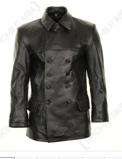 2025 Independent station wish New autumn and winter PU leather jacket fit double-breasted lapel casual jacket 6539