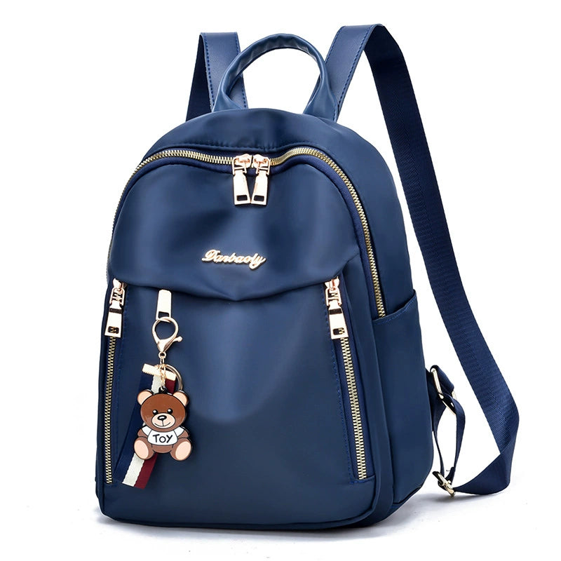 Trend backpack women's new versatile travel bag women's backpack small bag large capacity computer school bag women