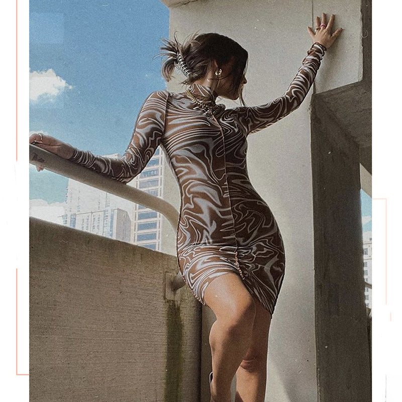 VZYZV 2025 A new women's clothing Spice Girl fashion and sexy Spice Girl hip-wrapped dress for delivery in Popular, and summer is New explosive.