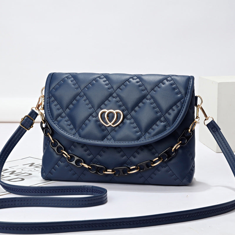 SIXSR 2025Women's bag new fashion trend large-capacity chain bag simple casual underarm bag diamond commuter shoulder bag