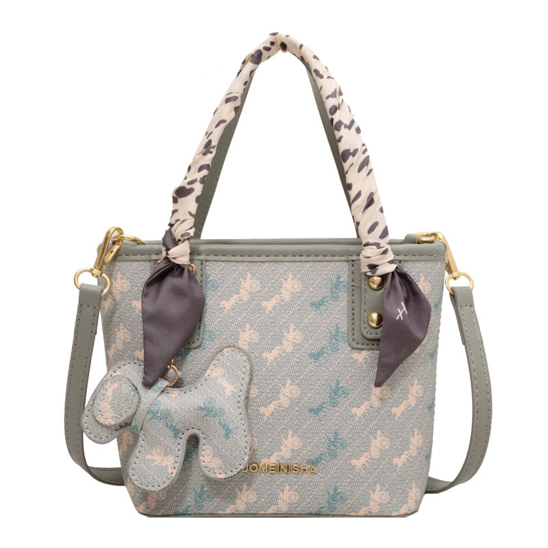 SIXSR 2025 popular new high-end texture niche handbag bag female Popular style shoulder large capacity tote bag crossbody bucket bag