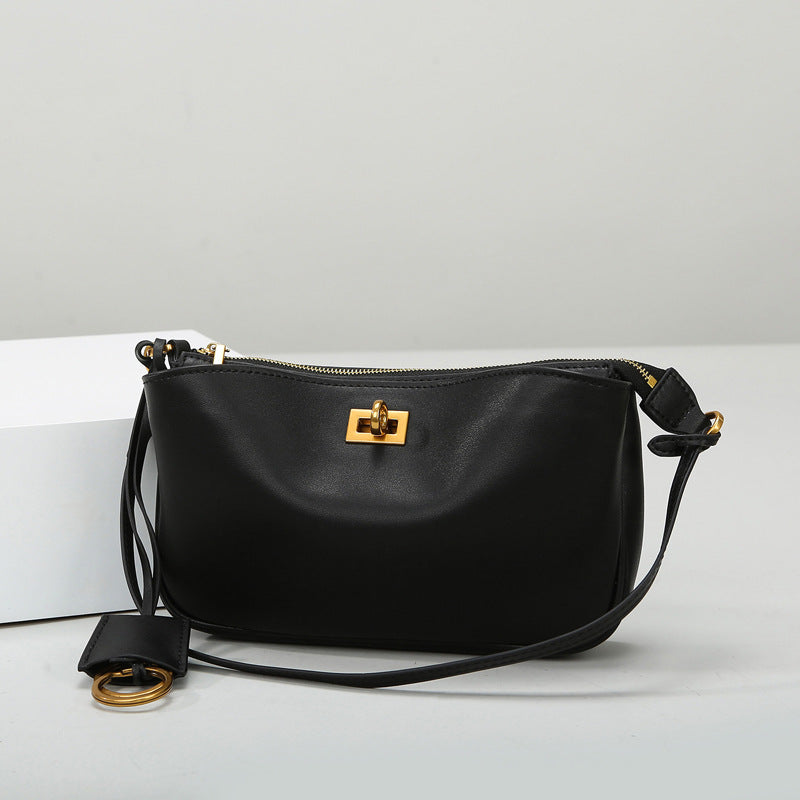 2025 body bag New fashion light luxury women's bag high-end sense versatile underarm bag women's new casual commuter shoulder bag