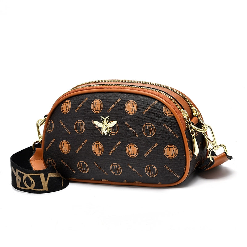 Bag women's summer new fashion versatile broadband messenger bag niche super fire lightweight camera shoulder women's bag