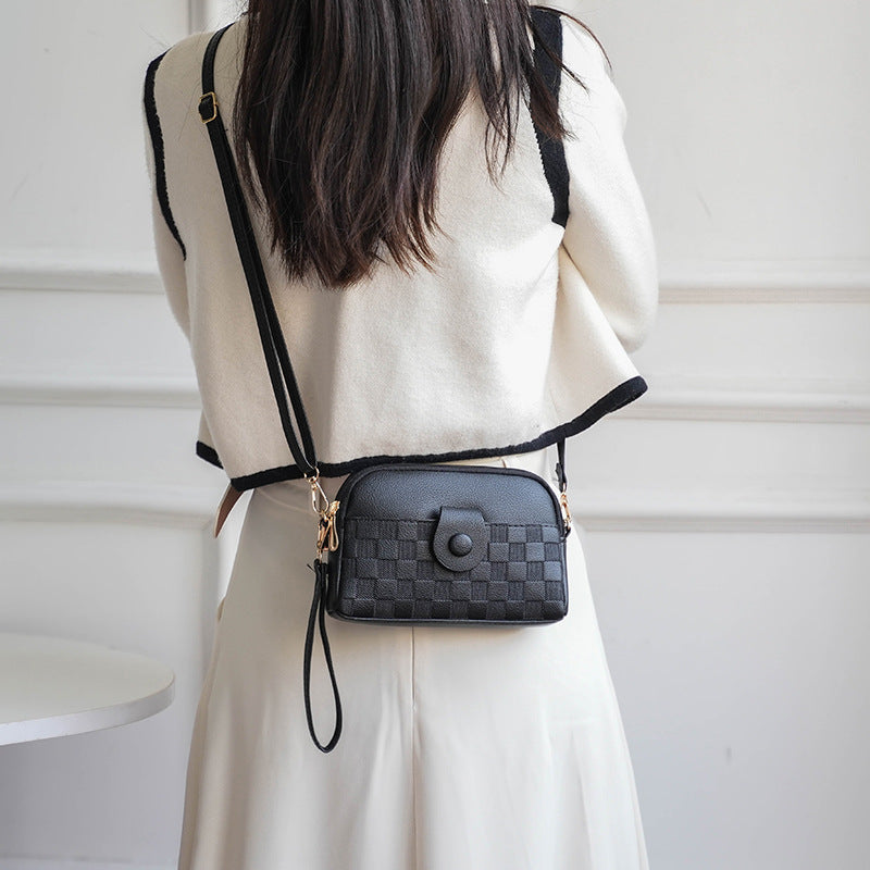 SIXSR 2025Mr.puffe spring women's satchel fashion trend women's bag soft leather versatile shoulder messenger bag new small bag women