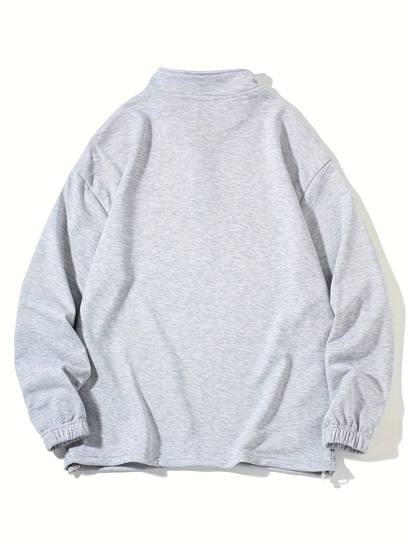 Sixsr Men's Fashion Trendy Letter Print Lapel Collar Long Sleeve Casual Sports Sweatshirt,Suitable For Outdoor Sports