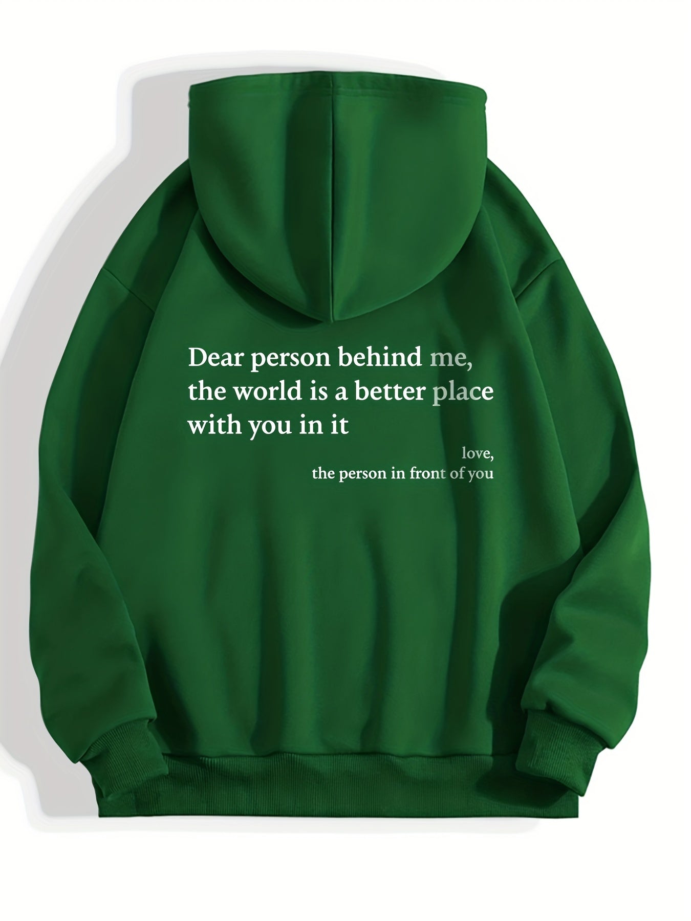 Sixsr Letter Print Hoodies, Long Sleeve Casual Sweatshirt For Winter & Fall, Women's Clothing