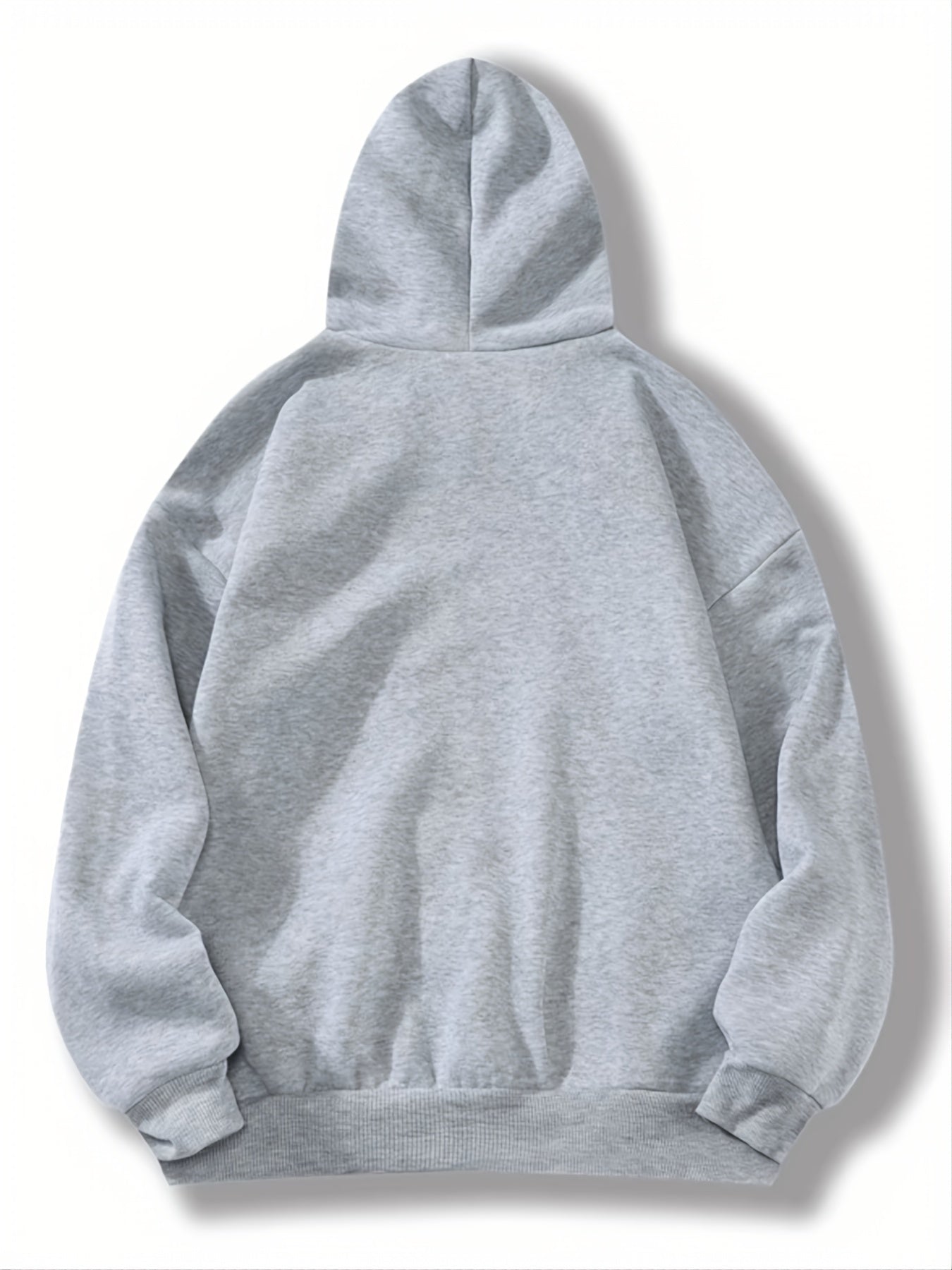 Sixsr Casual Letter Print Drawstring Hoodie, Loose Hooded Pocket Fashion Long Sleeve Sweatshirt, Women's Clothing