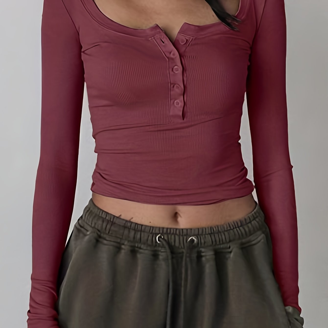 Sixsr Y2K Fairy Grunge T-Shirt, Spring & Fall Casual Top, Women's Clothing