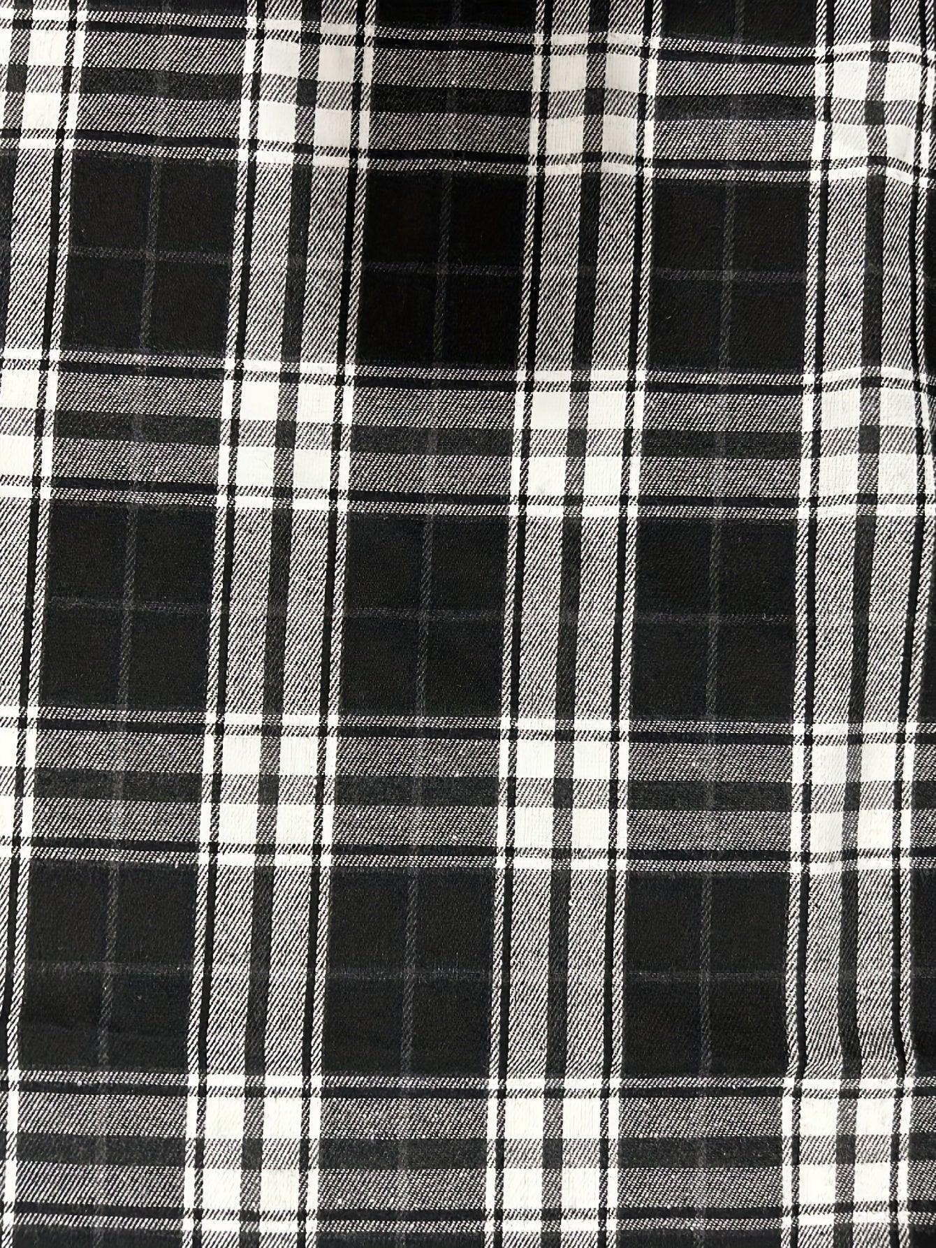 Sixsr Plaid Drawstring Straight Leg Pants, Casual Loose Pants For Spring & Fall, Women's Clothing