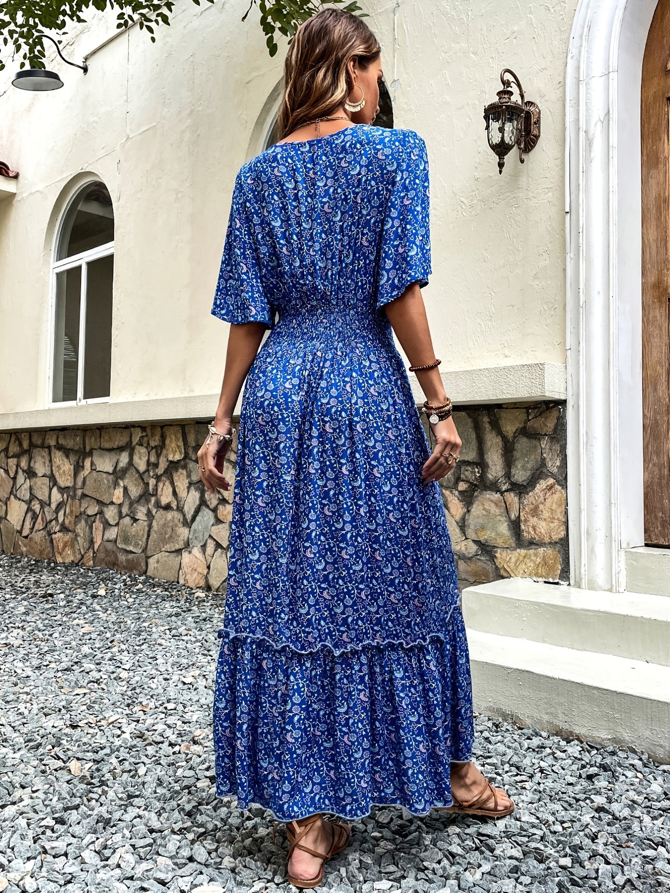Sixsr Elegant Slim High Waist Dress, Casual Every Day Dress For Summer & Spring, Women's Clothing