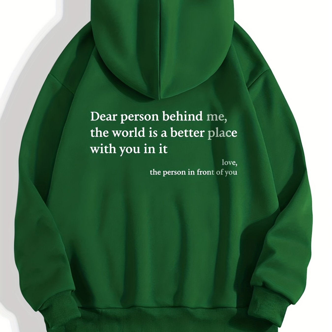 Sixsr Letter Print Hoodies, Long Sleeve Casual Sweatshirt For Winter & Fall, Women's Clothing