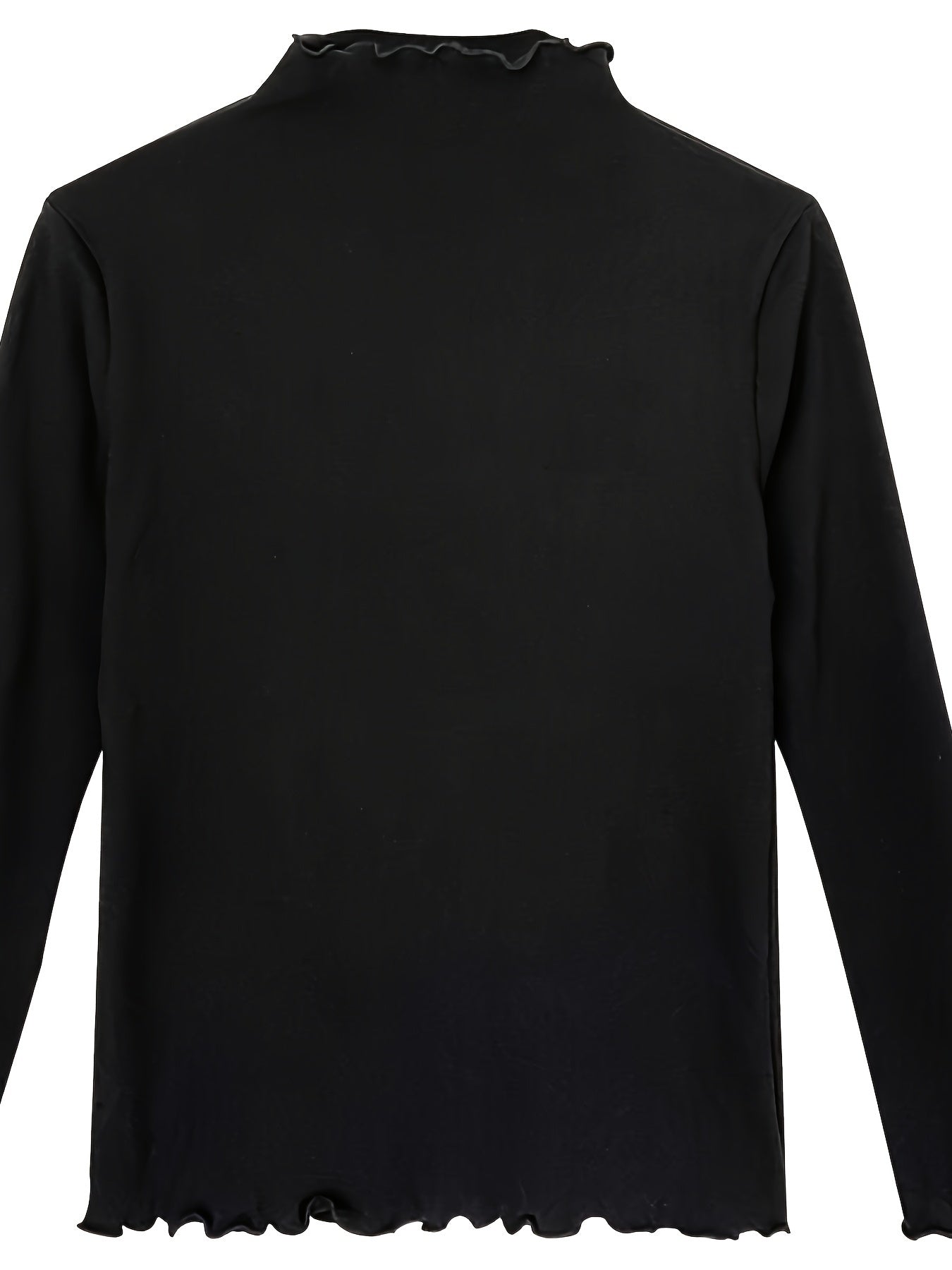 Sixsr Solid Cross Front Knitted Top, Casual Long Sleeve V Neck Slim Sweater, Women's Clothing