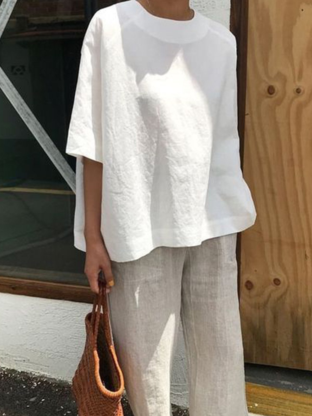 Women's Casual Tops Tunic Blouse Shirt