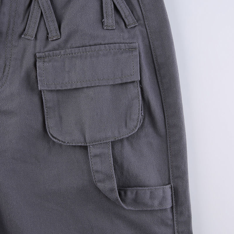 Sixsr Vintage Streetwear Cargo Pants Women Harajuku Street Loose Straight Women Jeans Casual Slim Versatile High Waisted Jeans Pants