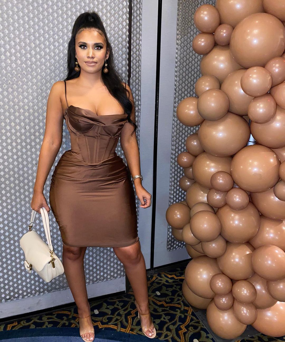 sixsr High Quality Satin Bodycon Dress Women Party Dress New Double Layer House of Cb Bodycon Dress Celebrity Evening Club Dress