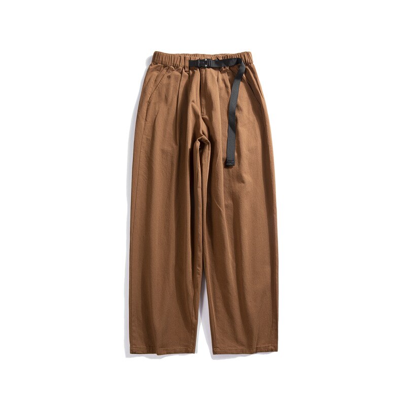 Sixsr 3 Color Casual Pants Men Fashion Retro Oversized Wide Leg Pants Men Japanese Streetwear Loose Straight Cargo Pants Mens Trousers