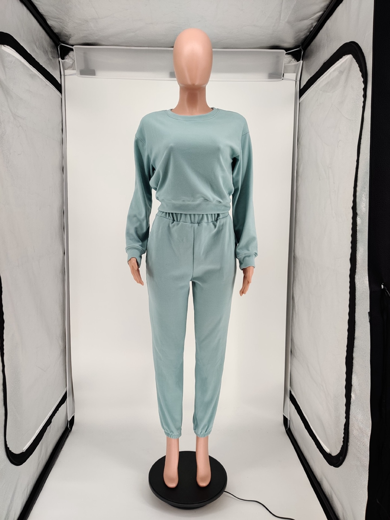 Sixsr Women Tracksuit Set Jogger Matching Sets Lounge Wear Autumn Winter Sweatsuits for Women Sport Suit Set Two Piece Outfits Casual