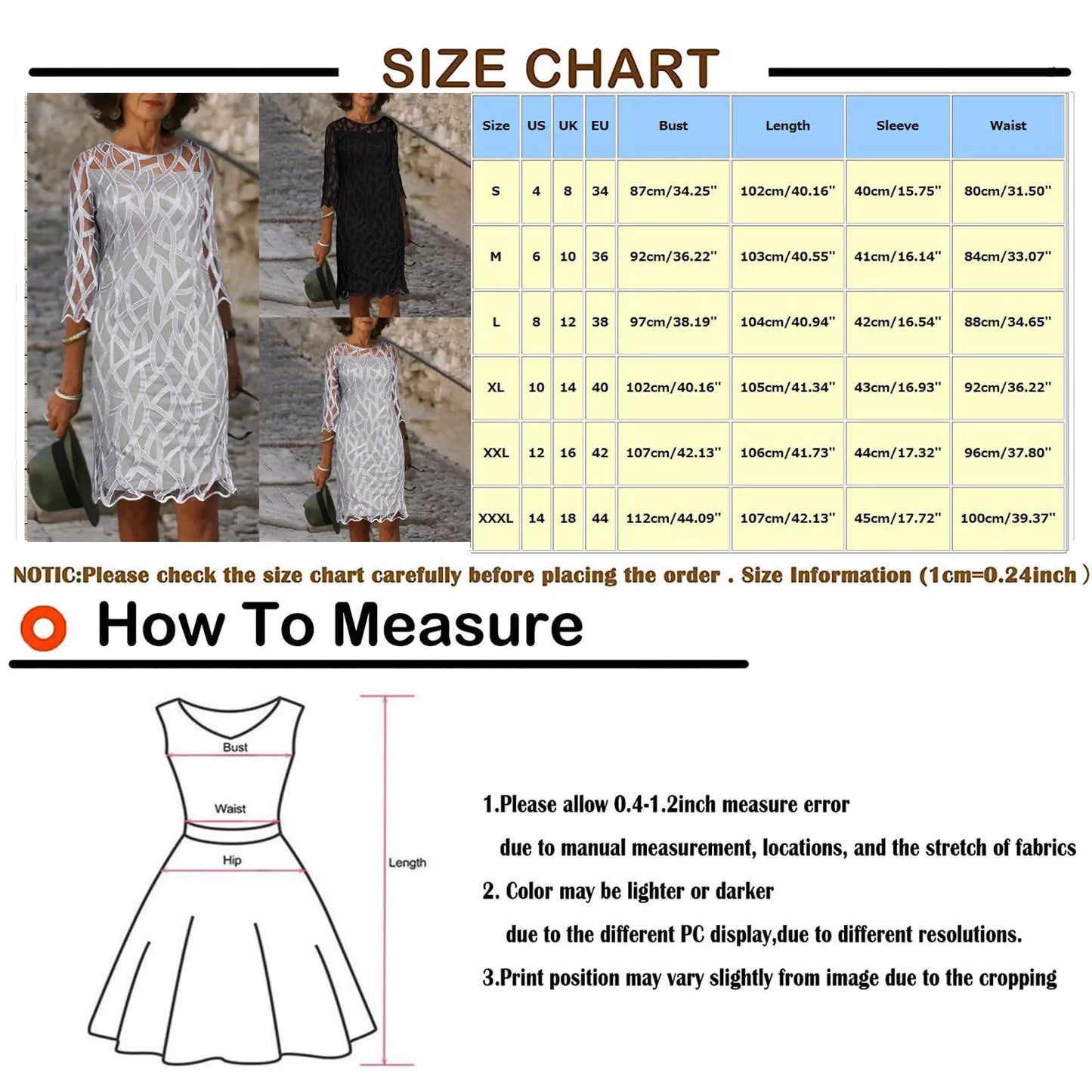 sixsr Fashion Trends Embroidered Dress Half Sleeve Casual Dress Sexy See-through Patchwork Lace Party Dress Women Fashion O Neck Loose Pullover Dress