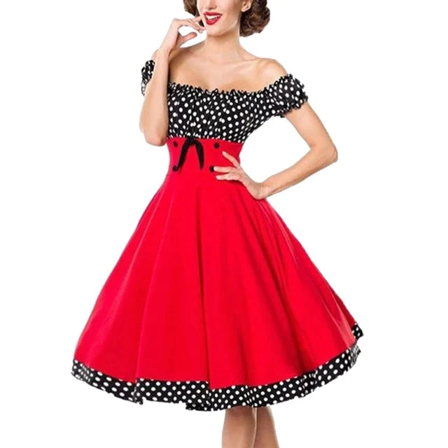 Vintage Dress New Women Dress+Cape Retro Rockabilly 50s Style Two Piece Black Dress Elegant Ladies fashion Midi Dresses