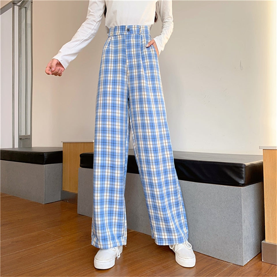 Sixsr Sweatpants Women Clothes Pants Streetwear Winter Fashion Korean Style Wide Leg Harajuku Baggy Black High Waisted Vintage