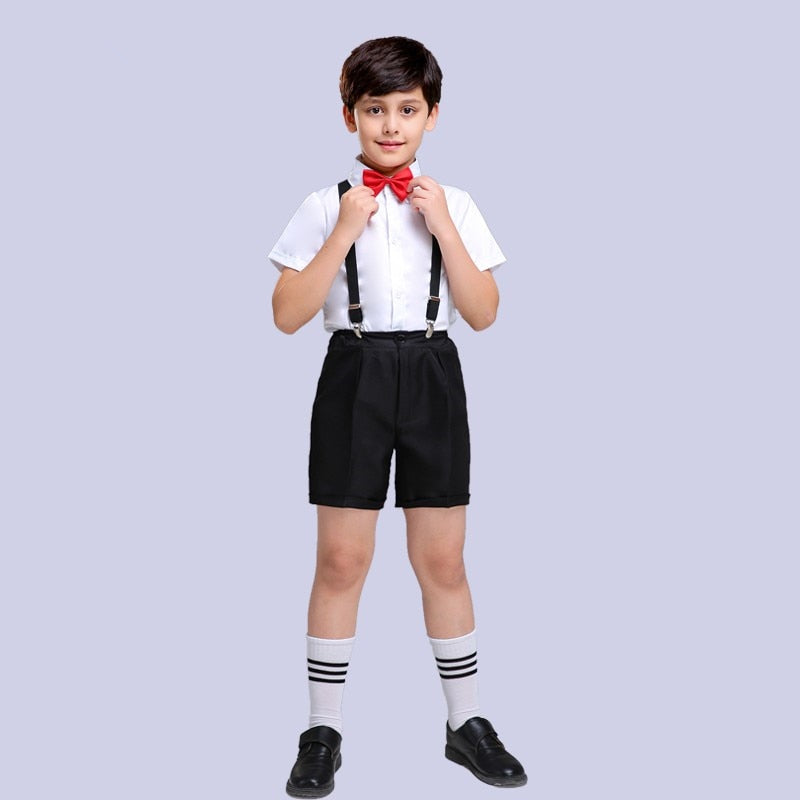 sixsr Children Japanese School Uniform Skirt for Gilrs College Chorus Stage Performance Clothing Student Korea Fashion Costumes