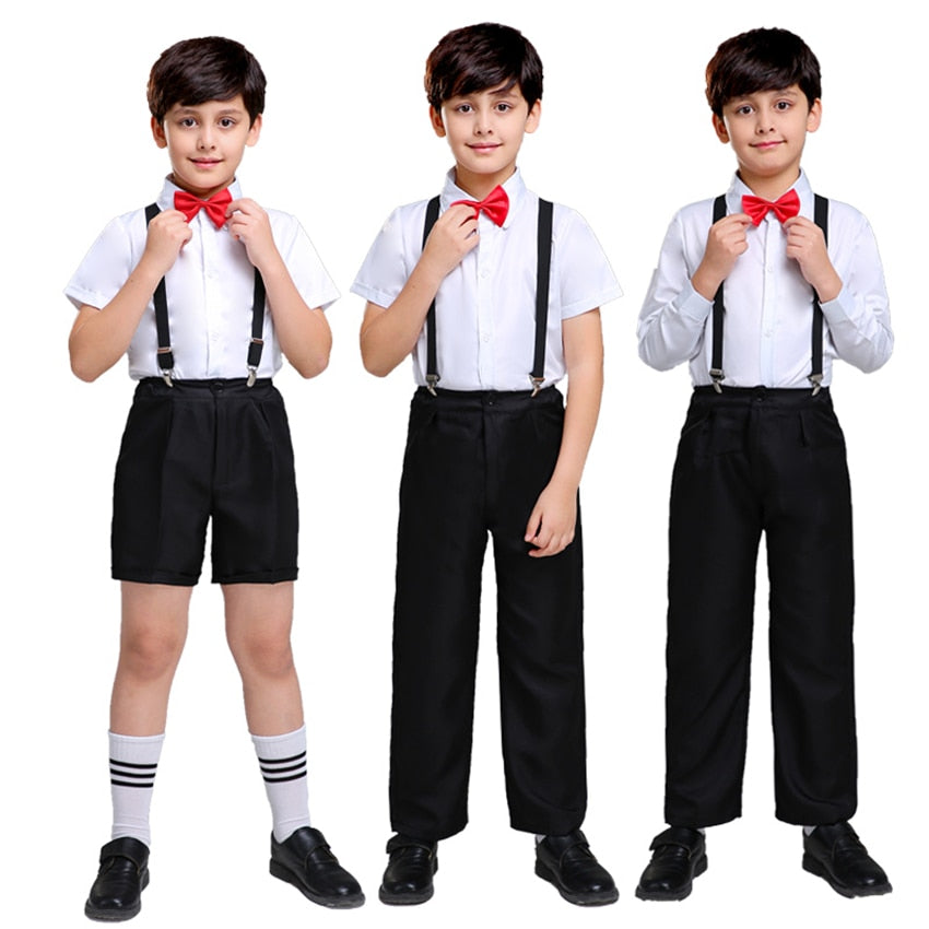 sixsr Children Japanese School Uniform Skirt for Gilrs College Chorus Stage Performance Clothing Student Korea Fashion Costumes