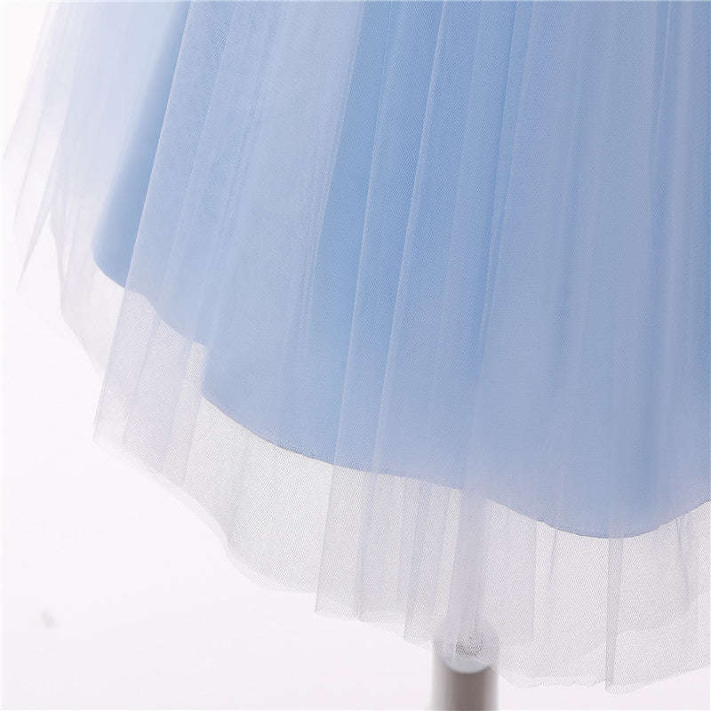 sixsr Girls Ruffles Princess Dress For Kids Wedding Elegant Party Tutu Prom Gown Children Birthday Pageant Communion Formal Vestidos