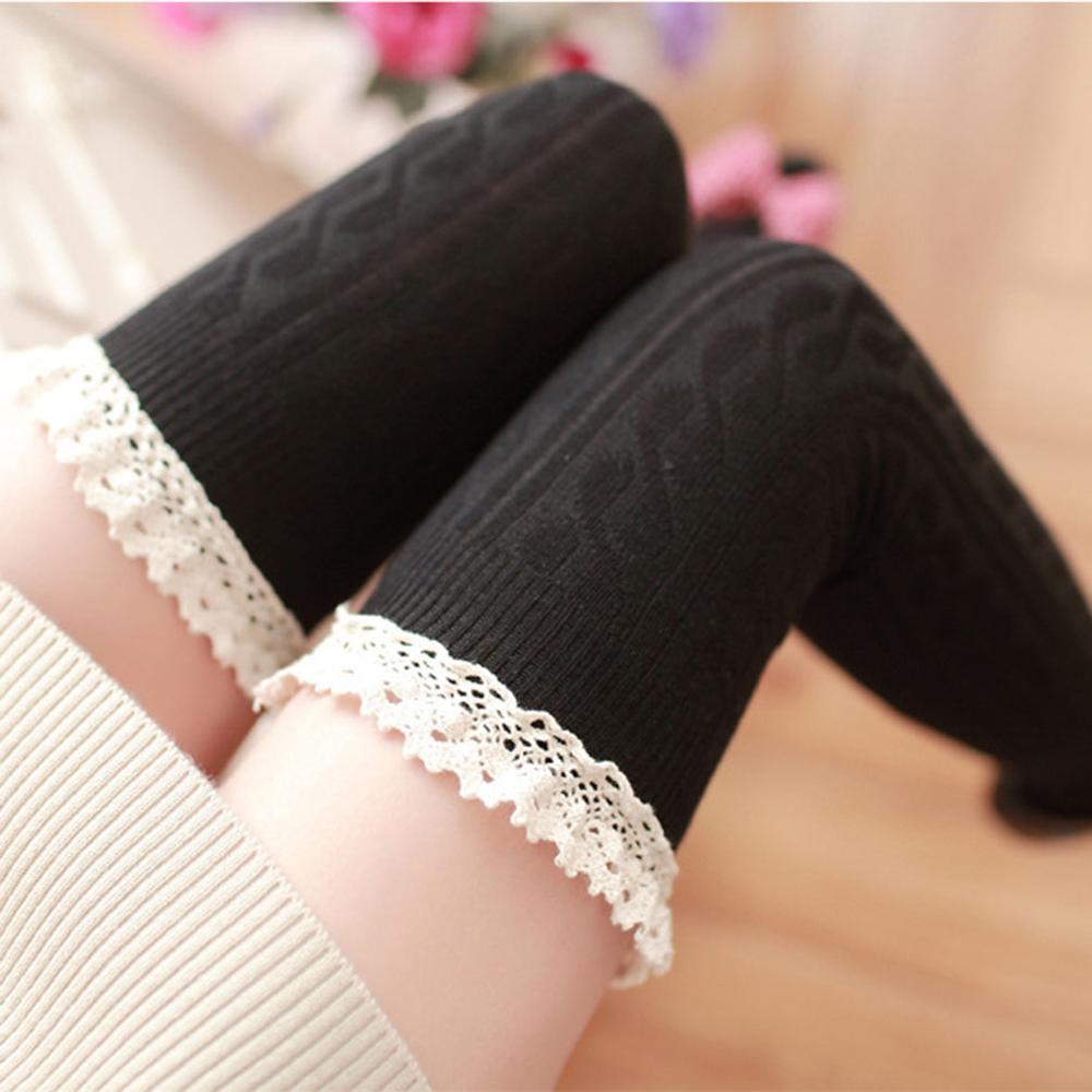 Knee Socks Women Cotton Thigh High Over The Knee Stockings For Ladies Girls Warm Long Stocking Sexy Medias