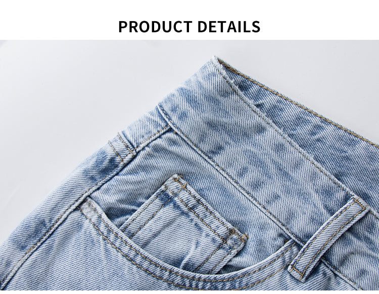 Sixsr Low Rise Jeans Women Baggy Jeans New Fashion Straight Leg Pants Y2k Denim Trousers Blue Vintage Mom Loose Low Waist Jeans