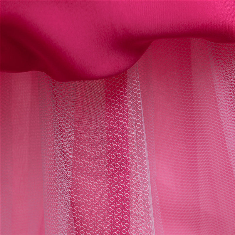 sixsr Girls Ruffles Princess Dress For Kids Wedding Elegant Party Tutu Prom Gown Children Birthday Pageant Communion Formal Vestidos