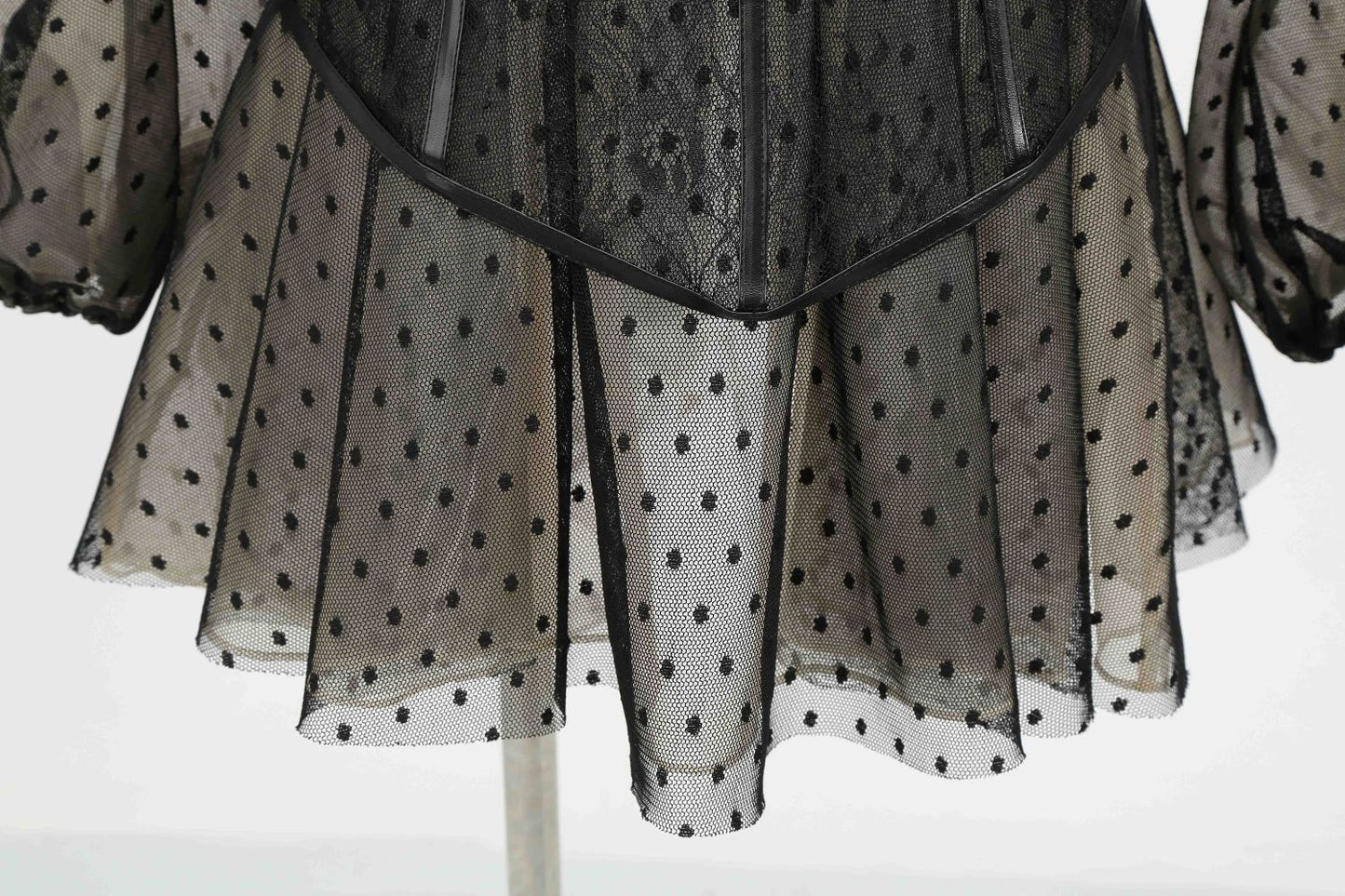 Sixsr New Design 2pcs Summer Dress for Women Black Sexy Corset Dress Vintage Slim Mesh Outfit Clubwear Dress Shirt for Girl's Party