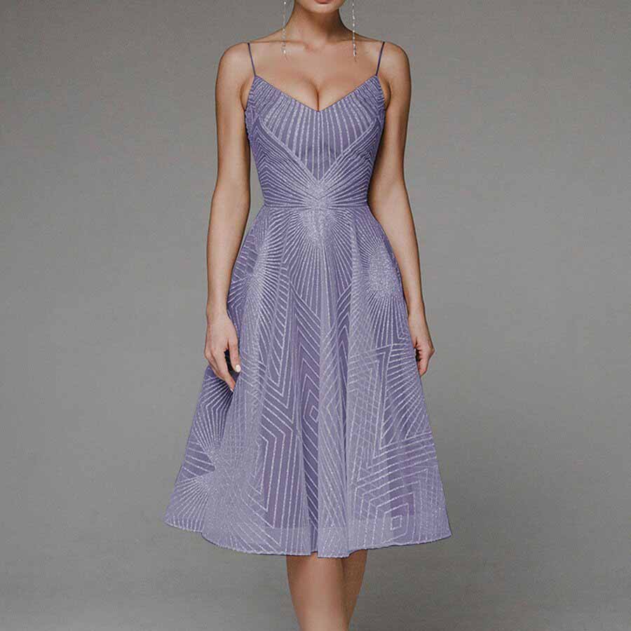 Sexy Slip Backless Embroidered Midi Dresses for Women Summer Elegant Luxury Evening Guest Wedding Long Formal Party Dress