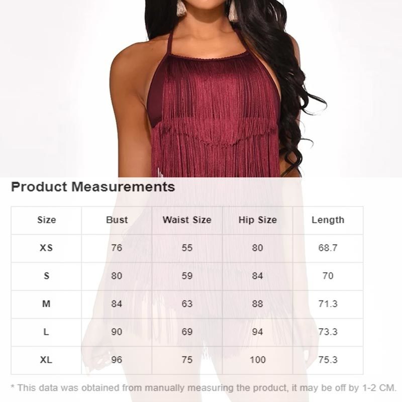 Sixsr Trends Tassel Summer Dresses Female Halter Backless Casual Club Mini Dress Sexy Fringe Bandage Bodycon Party Dress Vestidos