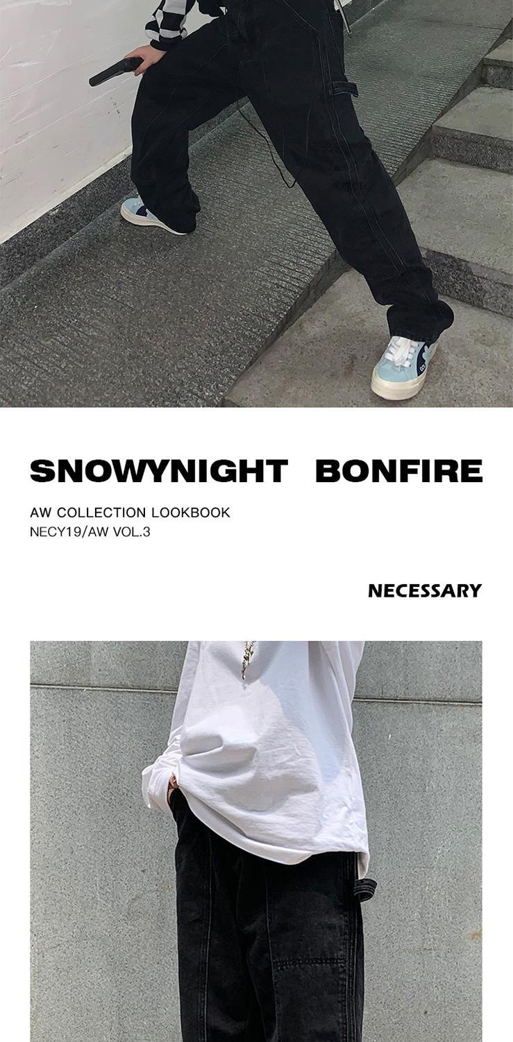 Sixsr Retro Jeans Women Harajuku Vintage Black Street BF Style Chic College Teens Streetwear All-match Loose Fashion Femme Trousers